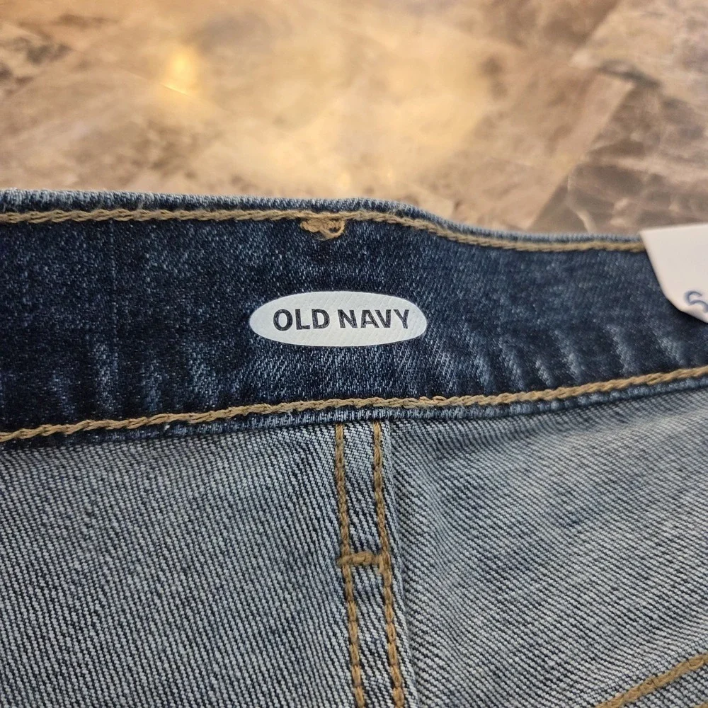 Old Navy sz 6‎ cut off jean shorts NWT 5